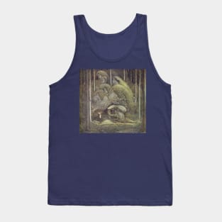 The Boy and the Trolls, or The Adventure - John Bauer Tank Top